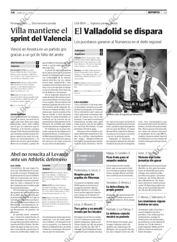 ABC MADRID 22-01-2007 página 83