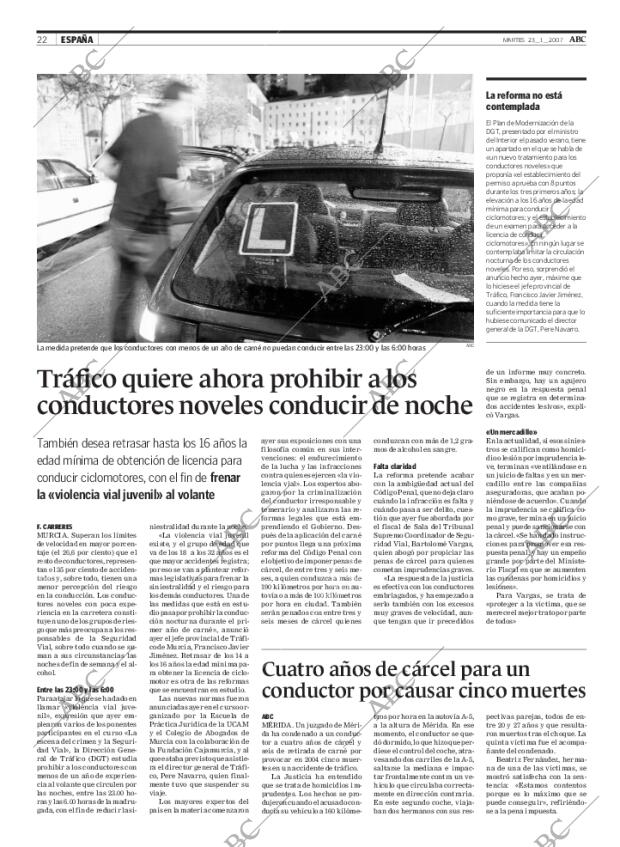 ABC CORDOBA 23-01-2007 página 22