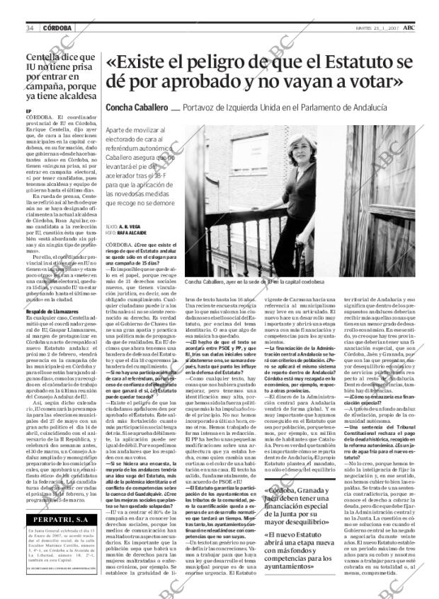 ABC CORDOBA 23-01-2007 página 34