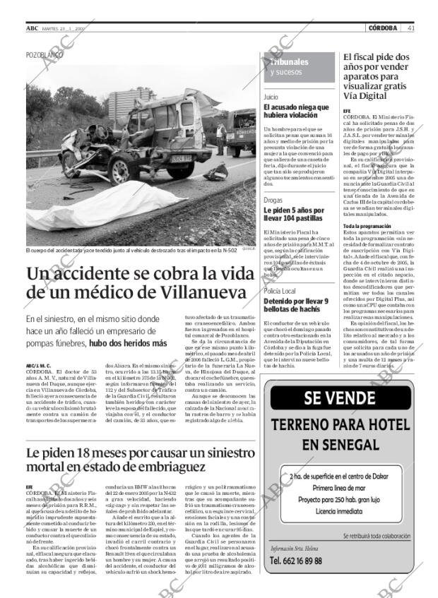 ABC CORDOBA 23-01-2007 página 41