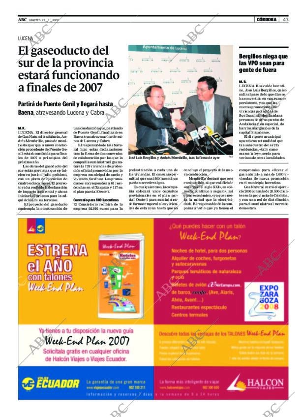 ABC CORDOBA 23-01-2007 página 43