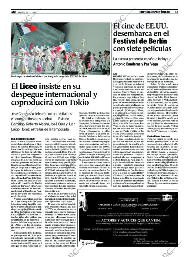 ABC CORDOBA 23-01-2007 página 61