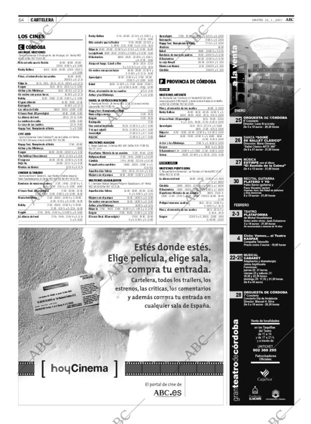 ABC CORDOBA 23-01-2007 página 64