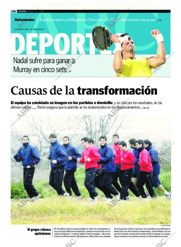ABC CORDOBA 23-01-2007 página 71