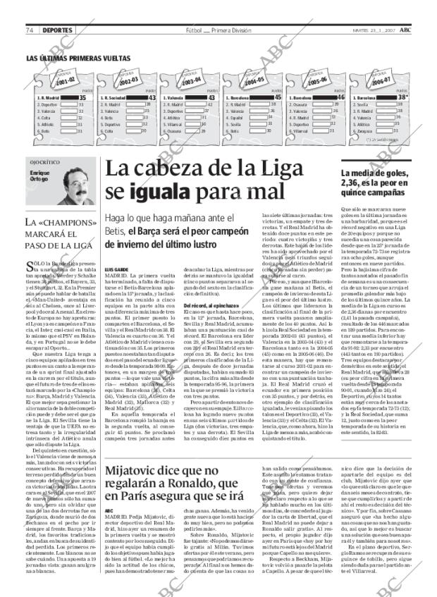 ABC CORDOBA 23-01-2007 página 74