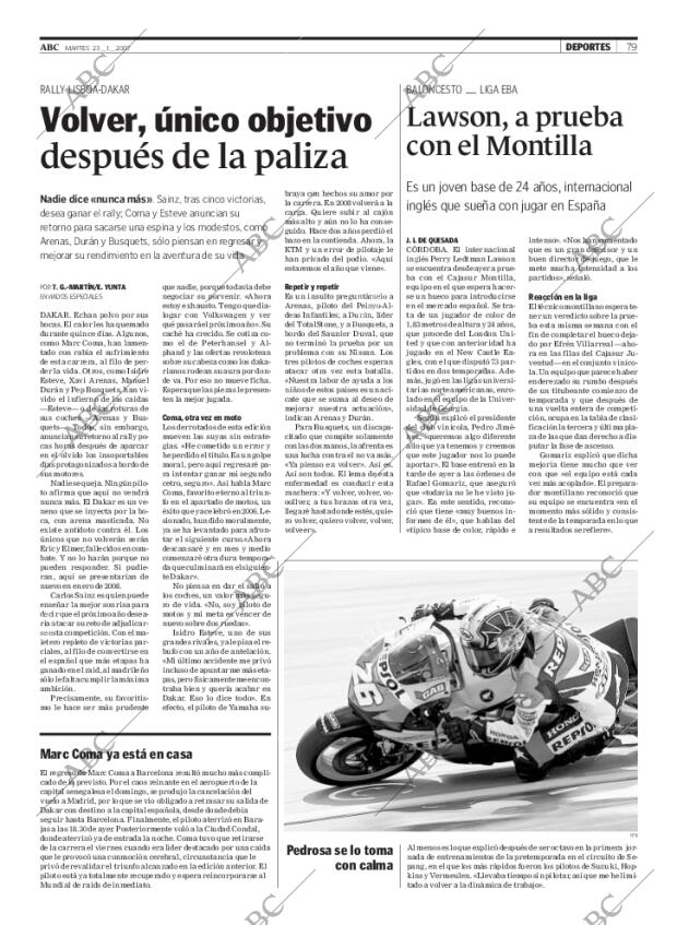 ABC CORDOBA 23-01-2007 página 79