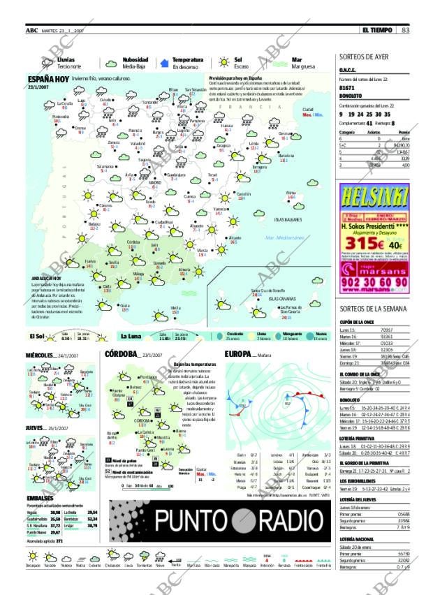ABC CORDOBA 23-01-2007 página 83