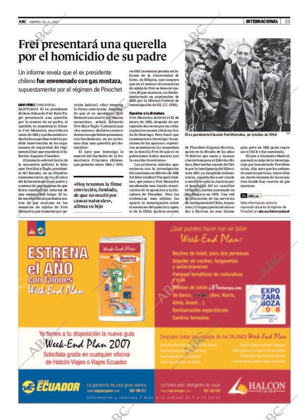 ABC MADRID 23-01-2007 página 33