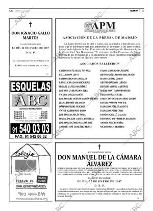 ABC MADRID 23-01-2007 página 59