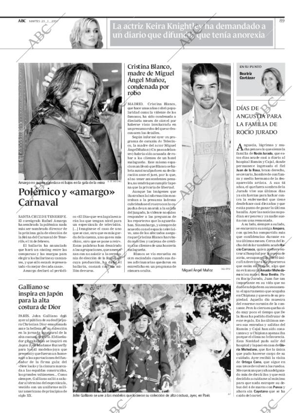 ABC MADRID 23-01-2007 página 89