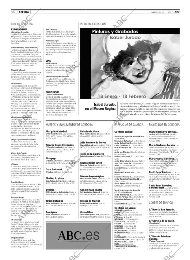 ABC CORDOBA 24-01-2007 página 56