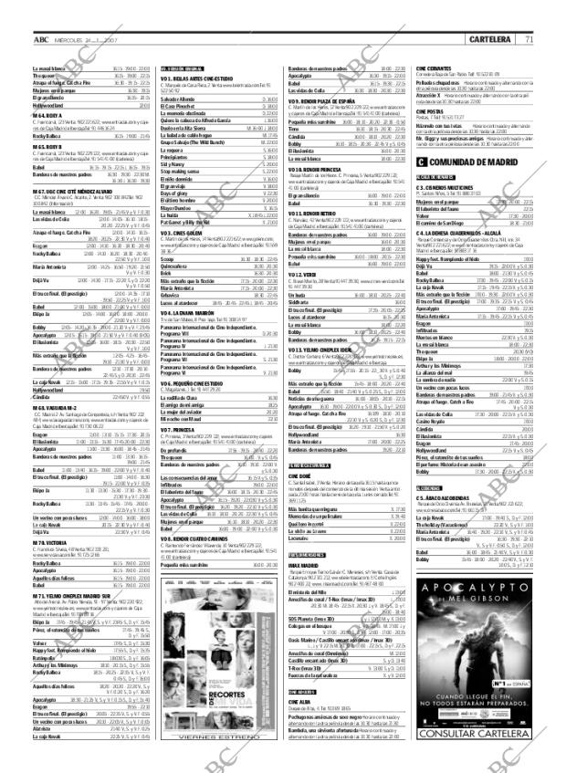 ABC MADRID 24-01-2007 página 71