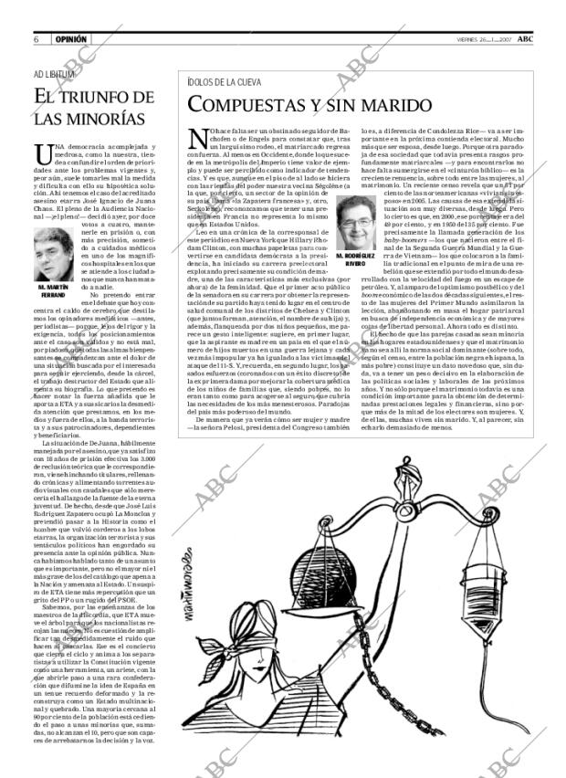 ABC MADRID 26-01-2007 página 6