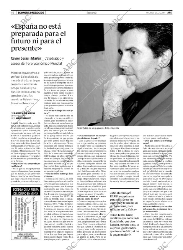 ABC MADRID 28-01-2007 página 46