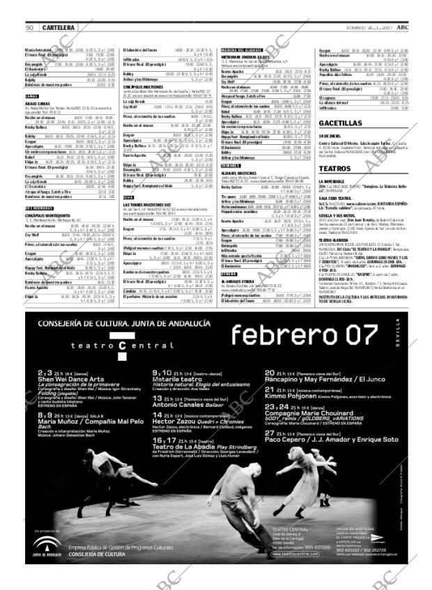 ABC SEVILLA 28-01-2007 página 90