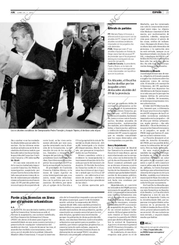 ABC MADRID 29-01-2007 página 21