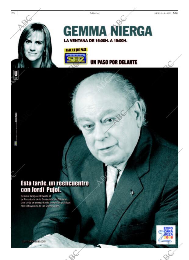ABC MADRID 01-02-2007 página 20