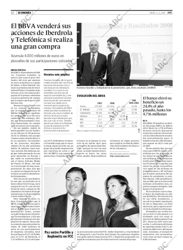 ABC MADRID 01-02-2007 página 42