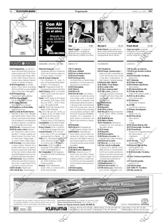 ABC MADRID 01-02-2007 página 98
