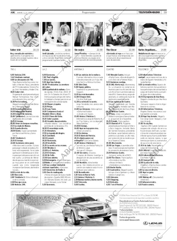 ABC MADRID 01-02-2007 página 99