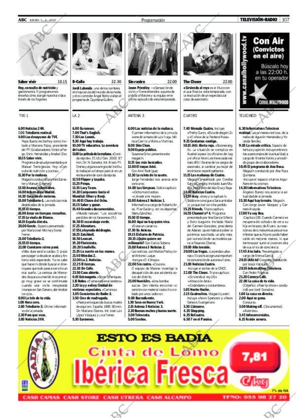 ABC SEVILLA 01-02-2007 página 107