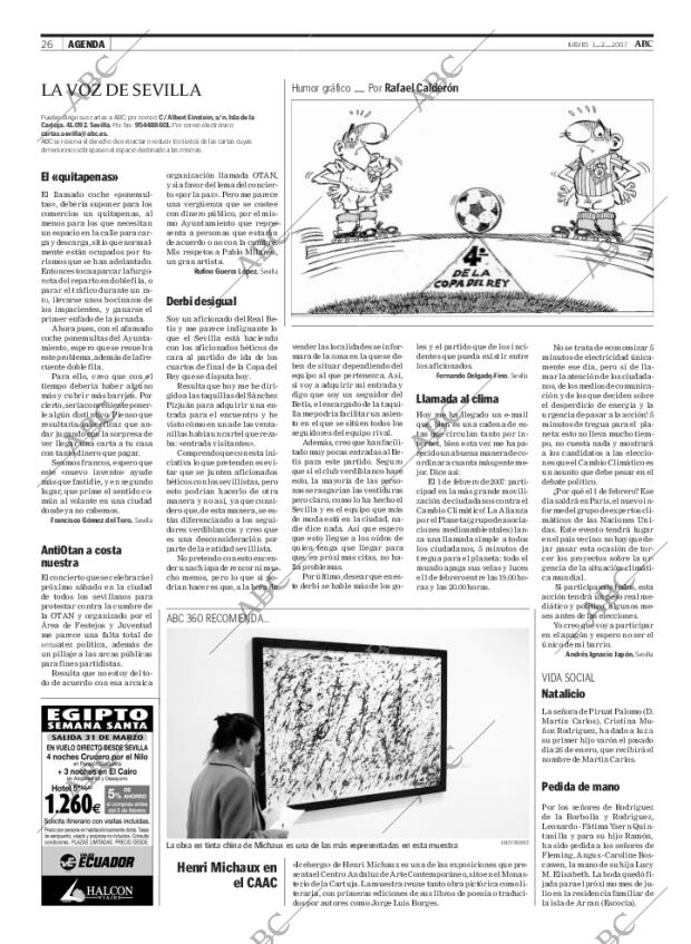 ABC SEVILLA 01-02-2007 página 26