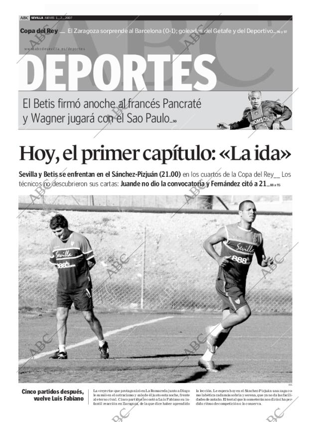 ABC SEVILLA 01-02-2007 página 87
