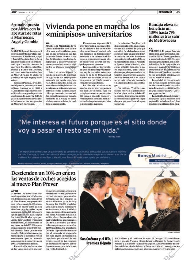 ABC MADRID 02-02-2007 página 45