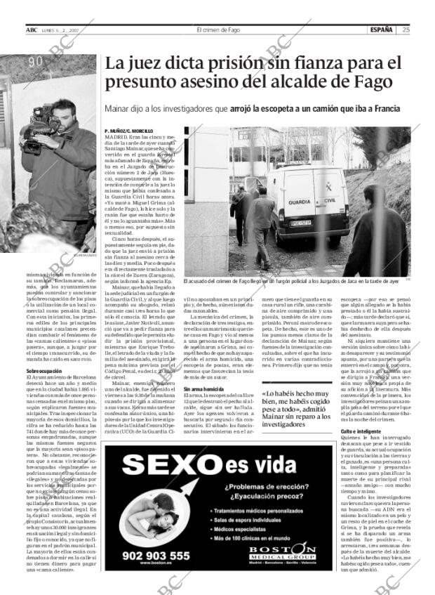 ABC MADRID 05-02-2007 página 25