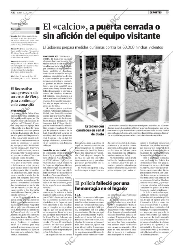 ABC MADRID 05-02-2007 página 85