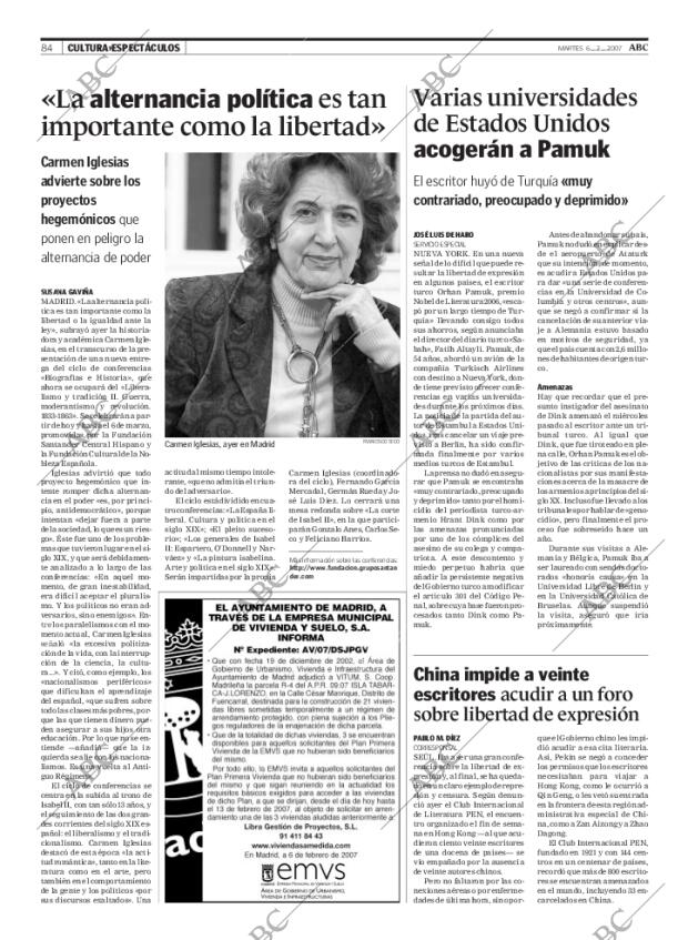 ABC MADRID 06-02-2007 página 84