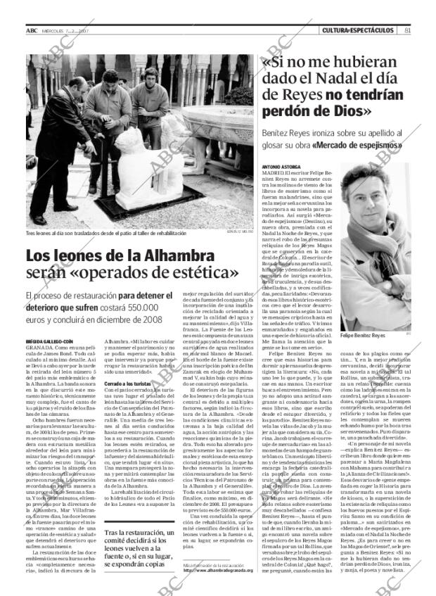 ABC MADRID 07-02-2007 página 81