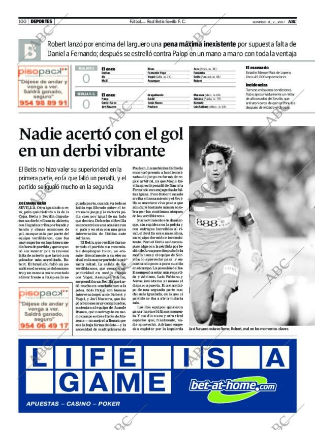 ABC SEVILLA 11-02-2007 página 100
