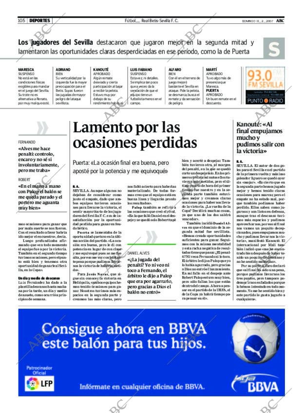 ABC SEVILLA 11-02-2007 página 105
