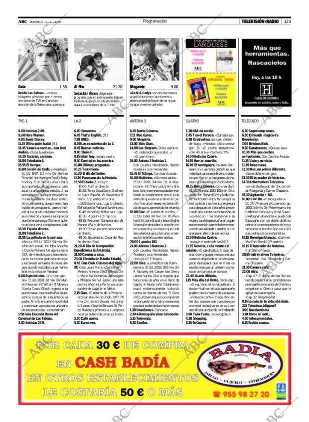 ABC SEVILLA 11-02-2007 página 123