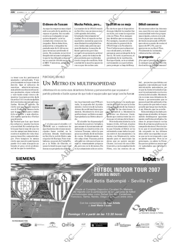 ABC SEVILLA 11-02-2007 página 21
