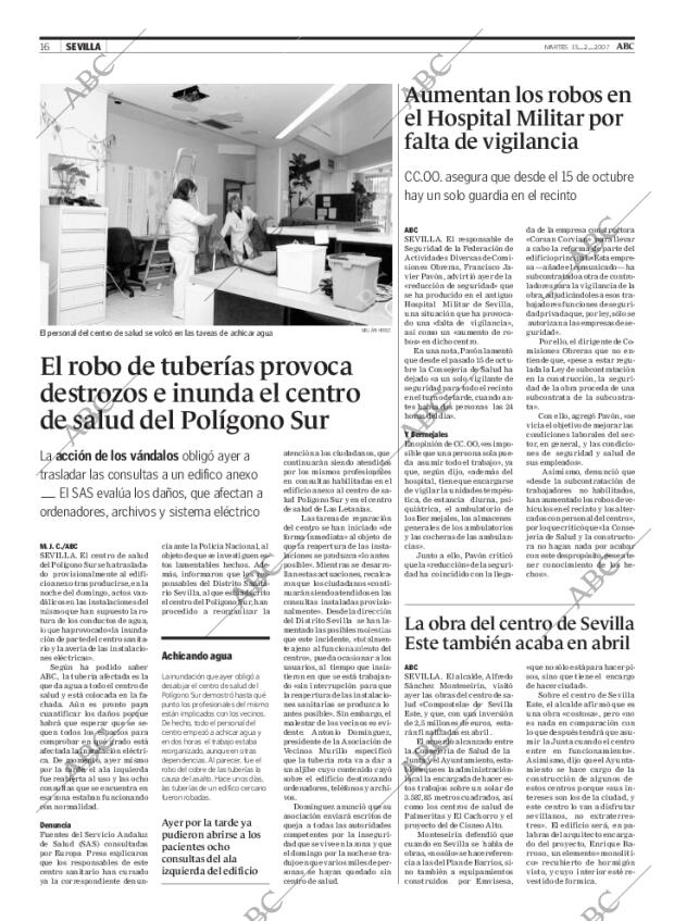 ABC SEVILLA 13-02-2007 página 16