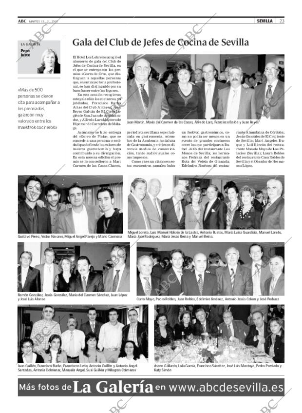 ABC SEVILLA 13-02-2007 página 23