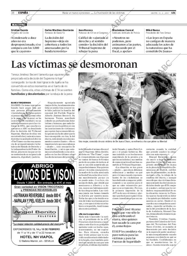 ABC SEVILLA 13-02-2007 página 38
