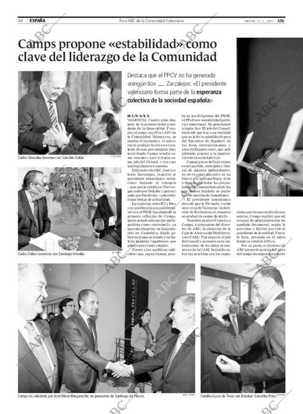 ABC SEVILLA 13-02-2007 página 44