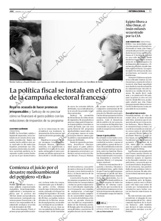 ABC SEVILLA 13-02-2007 página 57