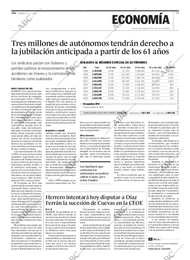 ABC SEVILLA 13-02-2007 página 59