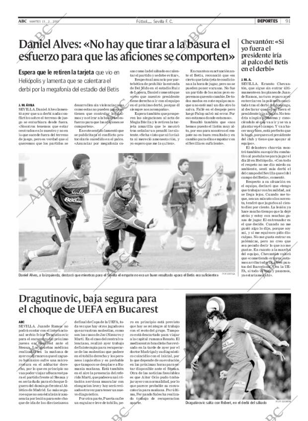 ABC SEVILLA 13-02-2007 página 91