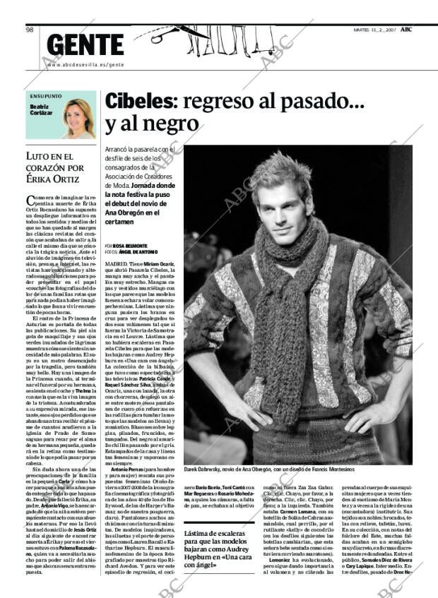 ABC SEVILLA 13-02-2007 página 98
