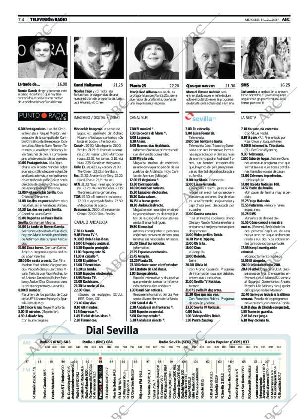 ABC SEVILLA 14-02-2007 página 114