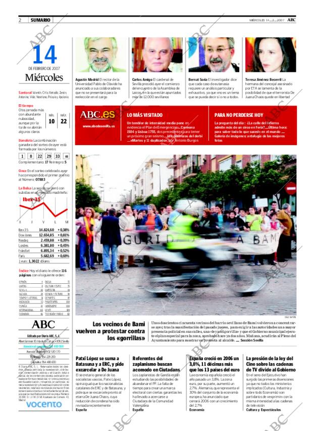 ABC SEVILLA 14-02-2007 página 2