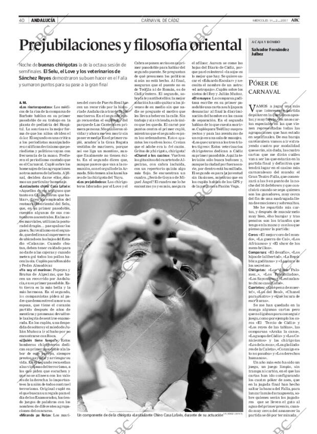 ABC SEVILLA 14-02-2007 página 40