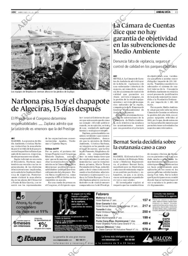 ABC SEVILLA 14-02-2007 página 41