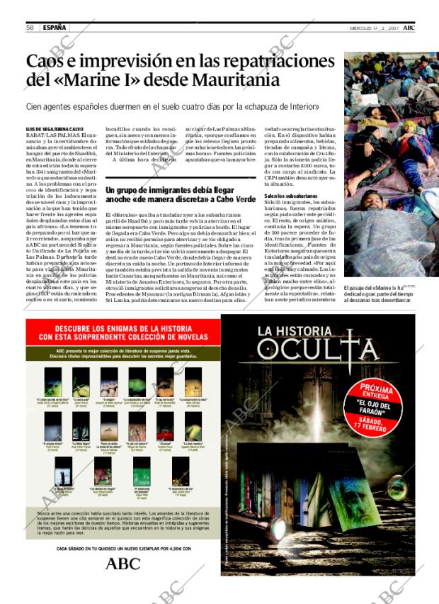 ABC SEVILLA 14-02-2007 página 58