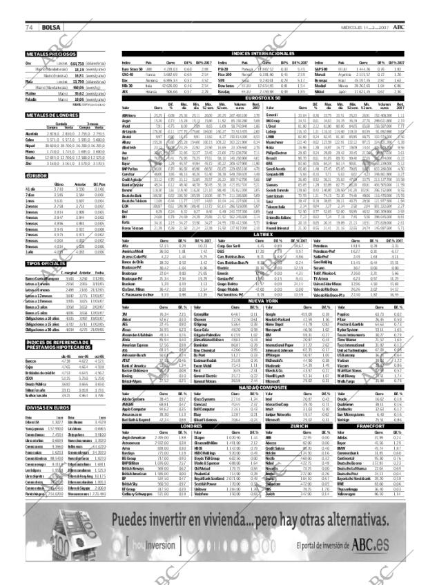 ABC SEVILLA 14-02-2007 página 74
